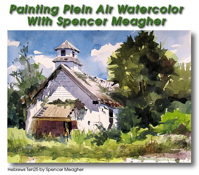Plein Air Painting by Spencer Meagher